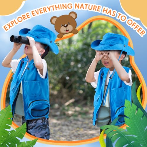 Image of Ramede Kids Safari Explorer Vest and Hat Explorer Costume