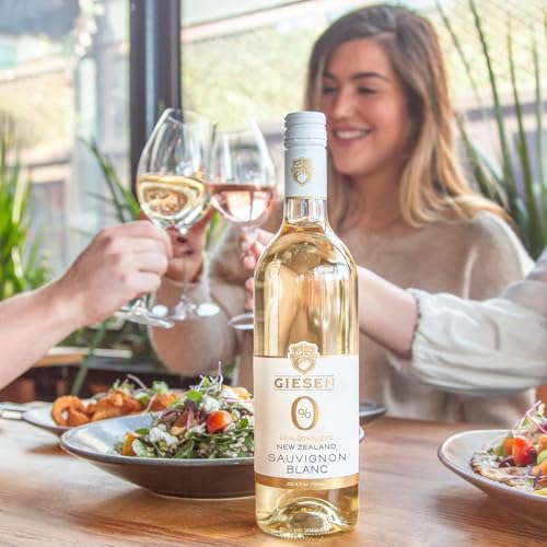 Image of Giesen 0% Non-Alcoholic Sauvignon Blanc | Alcohol Removed | Low Calorie | Award-Winning | Marlborough & Waipara, New Zealand | 750mL (1, 1 Pack)