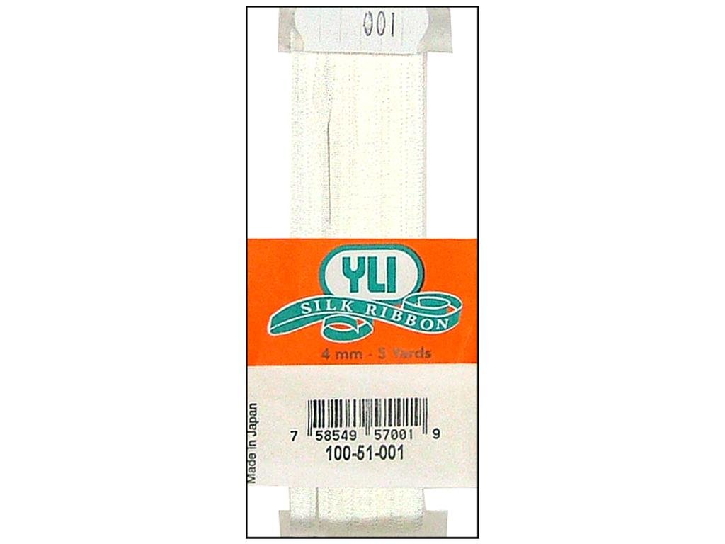 YLI Corporation Silk Embroidery Ribbon 4mm 5 Yds: 100-51-001
