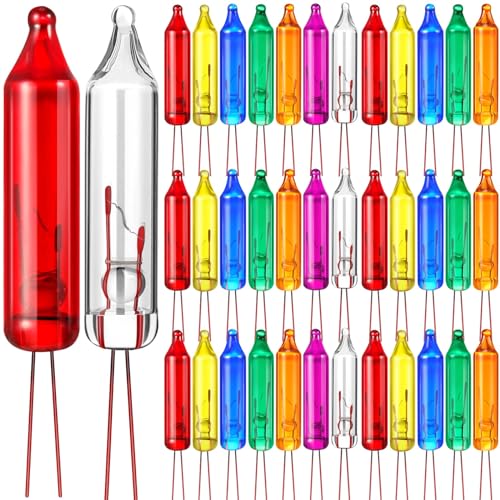 Mudder HN-MUDDER-4071 200 Count 2.5V Christmas 50/100/150/200 Count Mini Incandescent Wire String Lights Replacement Bulbs Indoor/Outdoor Christmas Lights Decorations cover