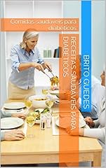 Capa de RECEITAS SAUDÁVEIS PARA DIABÉTICOS: Comidas saudáveis para diabéticos