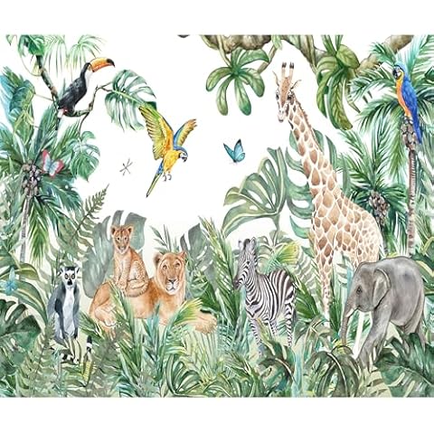 Papier Peint Jungle decomonkey Cover