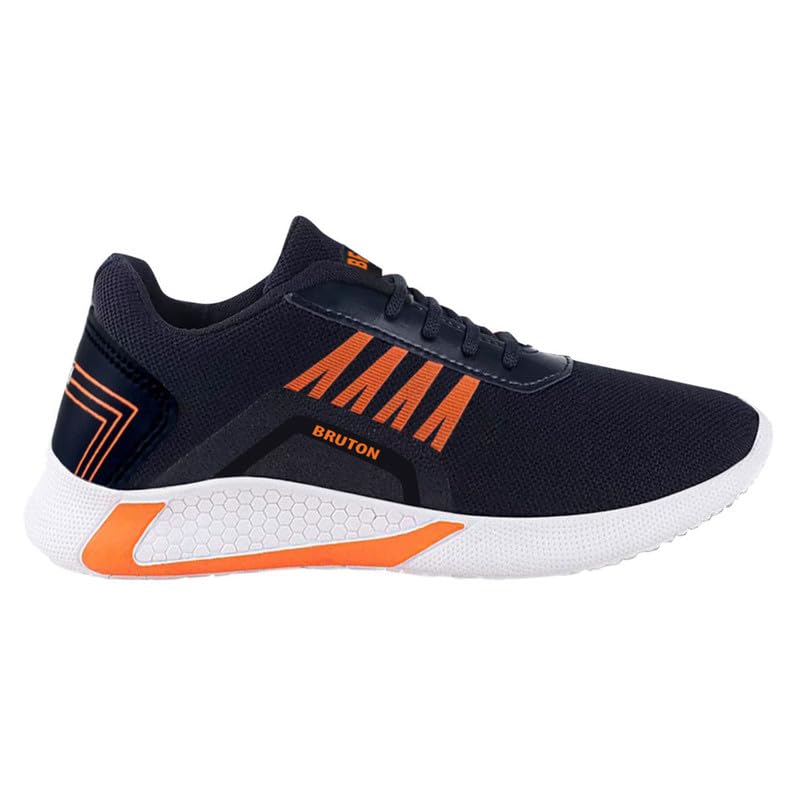 Image of 441 Men's Black Mesh with Sole of PVC Sports Shoe for Running, Gym and Sports Activity