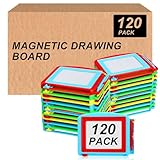 ForraFun 120 Pcs Bulk Magnetic Drawing Board for Kids Small Erasable Sketch Tablet and Travel Writing Painting Pad Toys for Boys and Girls Birthday Party Favors Stocking Stuffers