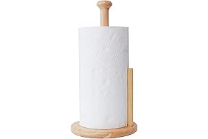 Sturdy Wooden Paper Towel Holder