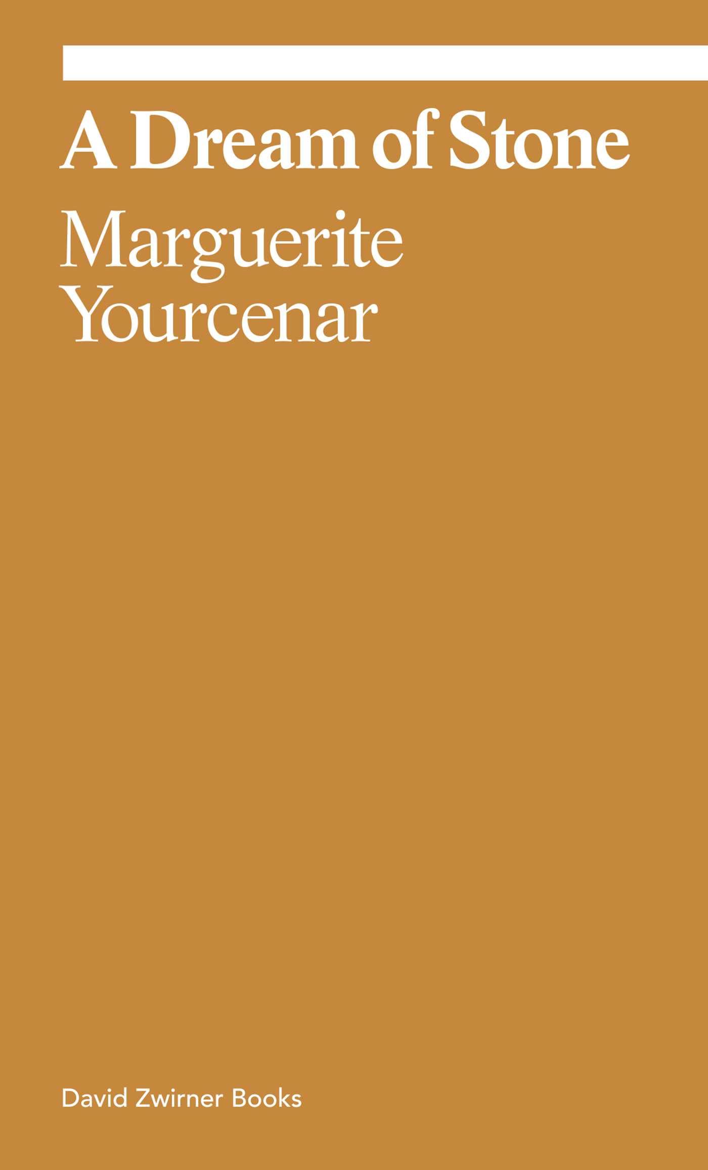 Marguerite Yourcenar: A Dream of Stone (Ekphrasis)