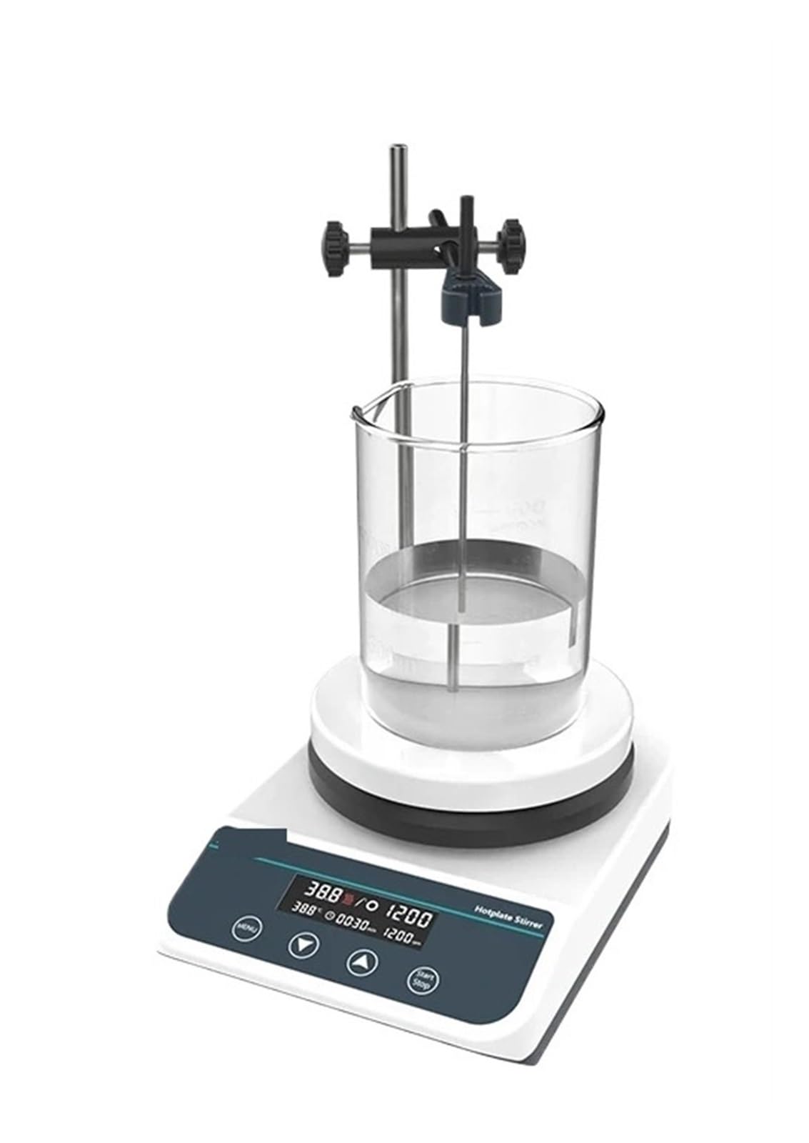Agitador de laboratorio, Agitador magnético con calefacción, pantalla Digital, agitador termostático, placa caliente de laboratorio, mezclador, 20L(HS5(2L))