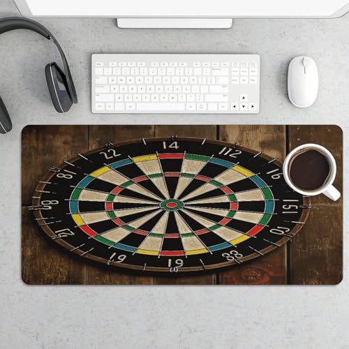Tapete de escritorio grande para mouse con diseño Dart Board miniatura 5