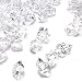 Clear Fake Crushed Ice Rocks, 500 PCS Fake Diamonds Plastic Ice Cubes Acrylic Clear Ice Rock Diamond Crystals Fake Ice Cubes Gems for Home Decoration Wedding Display Vase Fillers by DomeStar