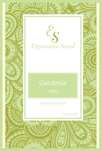 Expressive Scent 6 Pack Gardenia Large Scented Sachet Envelope