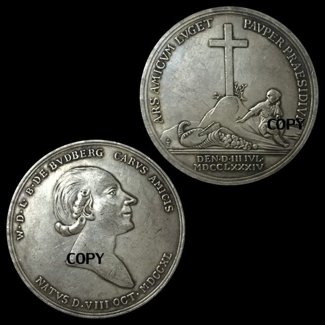 King of Bavaria Maximilian I Joseph Silver Plated Brass Replica Coin Collectible Souvenirs and Gifts Commemorative Coins