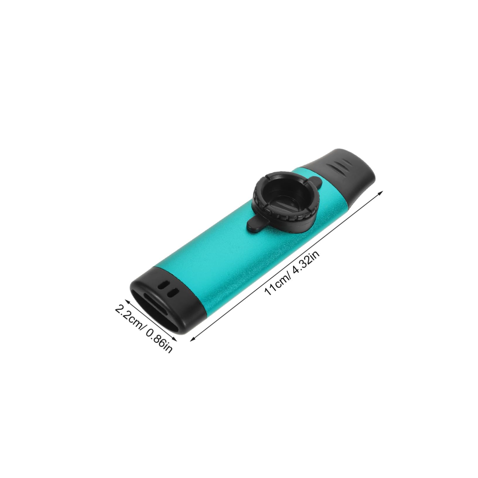 Tragbares Kazoo Dk-83 Grün für Musikdarbietung, Anfängerfreundlich
