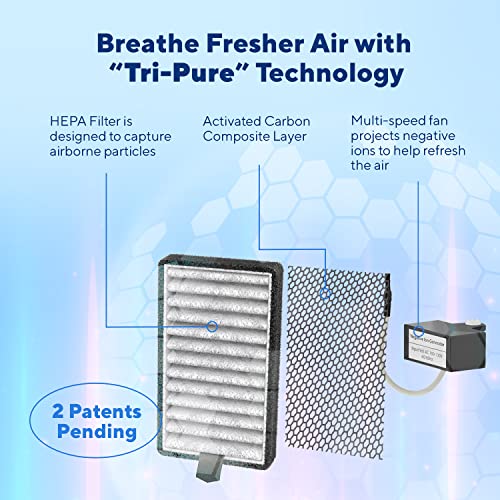 Clarifion DSTx Portable Air Purifier Plug In Air Ionizer HEPA Air