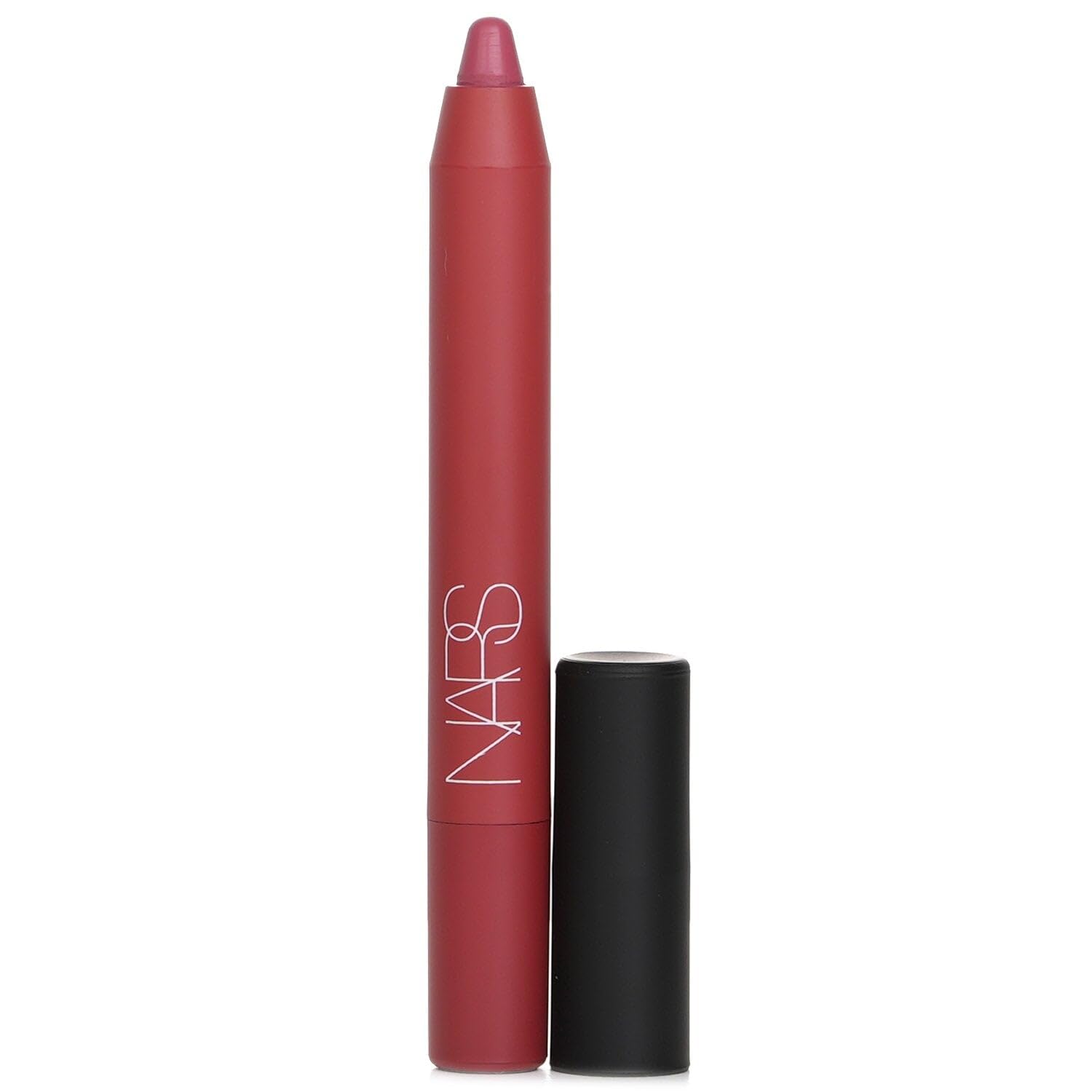 NARS Powermatte - Lápiz labial de alta intensidad, 0.08 onzas (Born To Be Wild (rojo ladrillo), 0.08 onzas (paquete de 1)