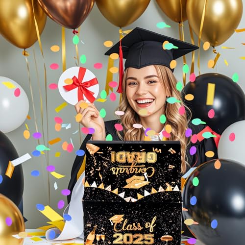 Image of BABORUI Upgraded Graduation Gift Box Explosion with Confetti, Cool Graduation Gifts for Graduates Her Him High School College