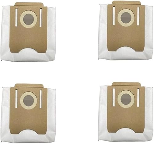 Spare Parts Vacuum Cleaner Replacement Brush HEPA Filter Mop Cloth Consumables.Compatible for Midea S8 s8+ (Color 4PCS)