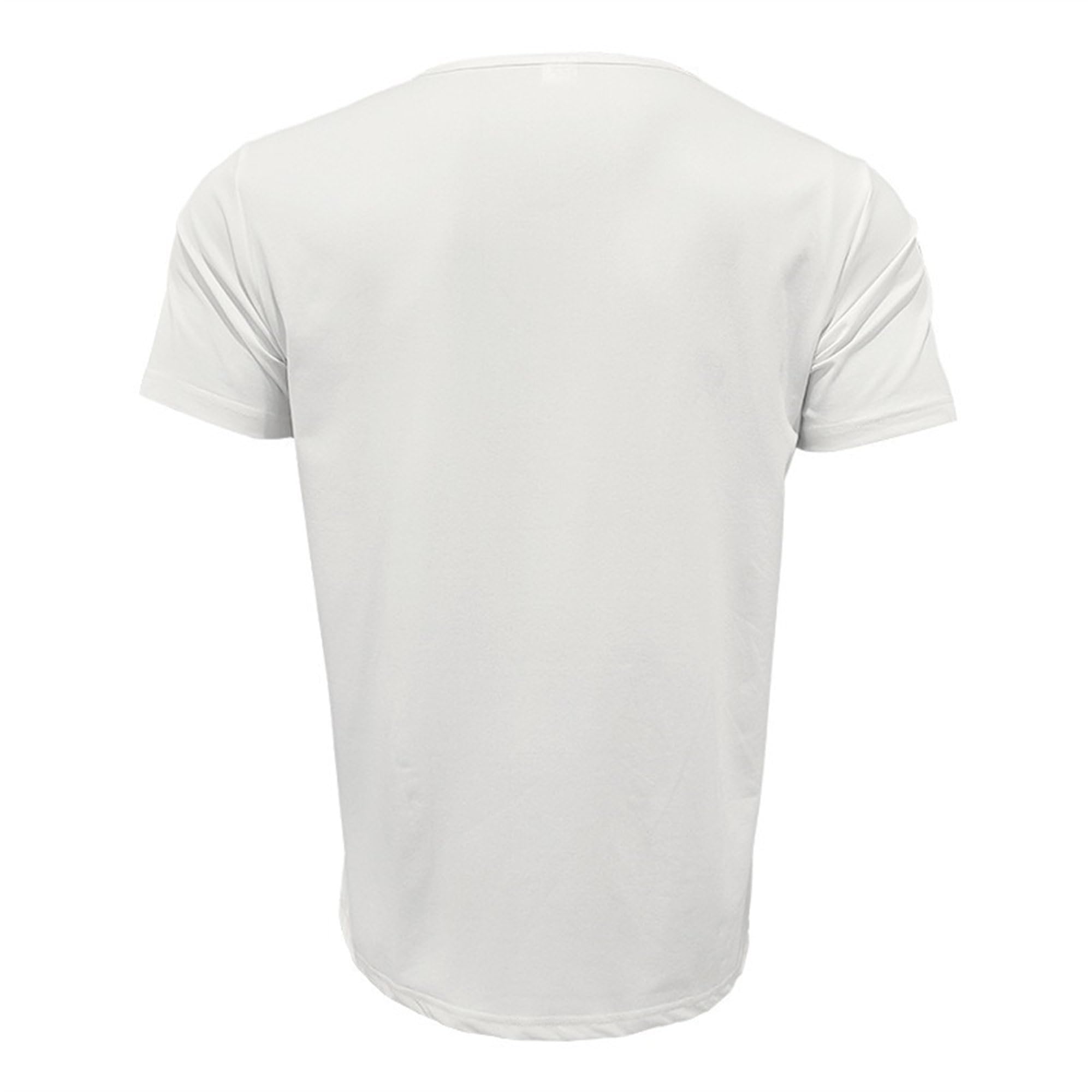 Zylphorix Men Contrast Shoulder Quarter Button T-Shirt Thin Short Sleeve Henry Shirts Summer Round Collar Walking Polo Tees (White,Medium)