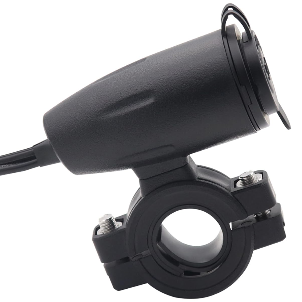 DOITOOL 12v/24v Motorcycle Car Charger 4.8a Dual USB Abs Waterproof Cover Switch Control