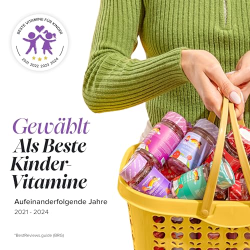 Schlaf Gummis für Kinder | Magnesium, L Theanin, VItamin B12 | Novomins – Ansicht 5