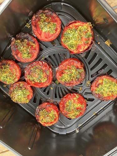 LITTLE BALANCE 8704 Crousty Light XL, Fritteuse ohne Öl, Air Fryer, 10 voreingestellte Programme, 7 Liter für 6 Personen, 1600 W, Schwarz – Bild 8