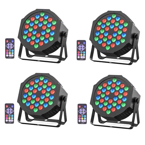 Flessibile e Pratico: Questa luce da discoteca pesa 0,69 kg, è molto facile da trasportare e viene fornita con un supporto rimovibile che può essere posizionato su più livelli: pavimento della scena, consolle del DJ, ecc. o appeso alla parete o al soffitto