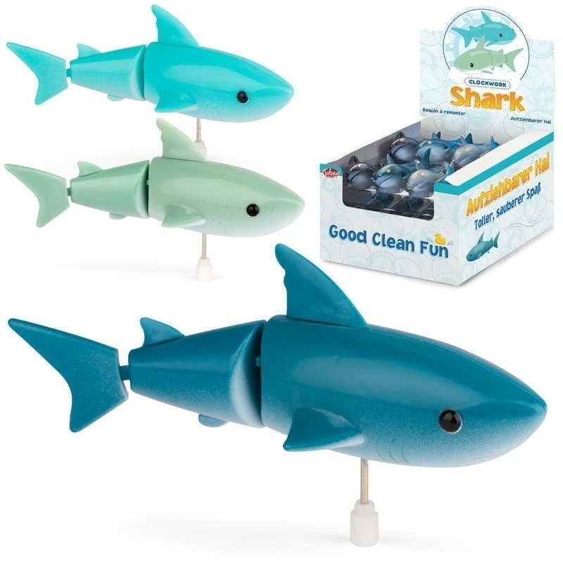 サニー　Shark Amazon.com: Tobar 37441 Clockwork Shark, Assorted Designs