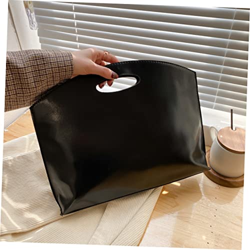 LIFKOME Retro Pu Leather Briefcase for Business and Daily Use Large Capacity Handbag for Men and Women Stylish and Durable Portfolio Case Business Gift3