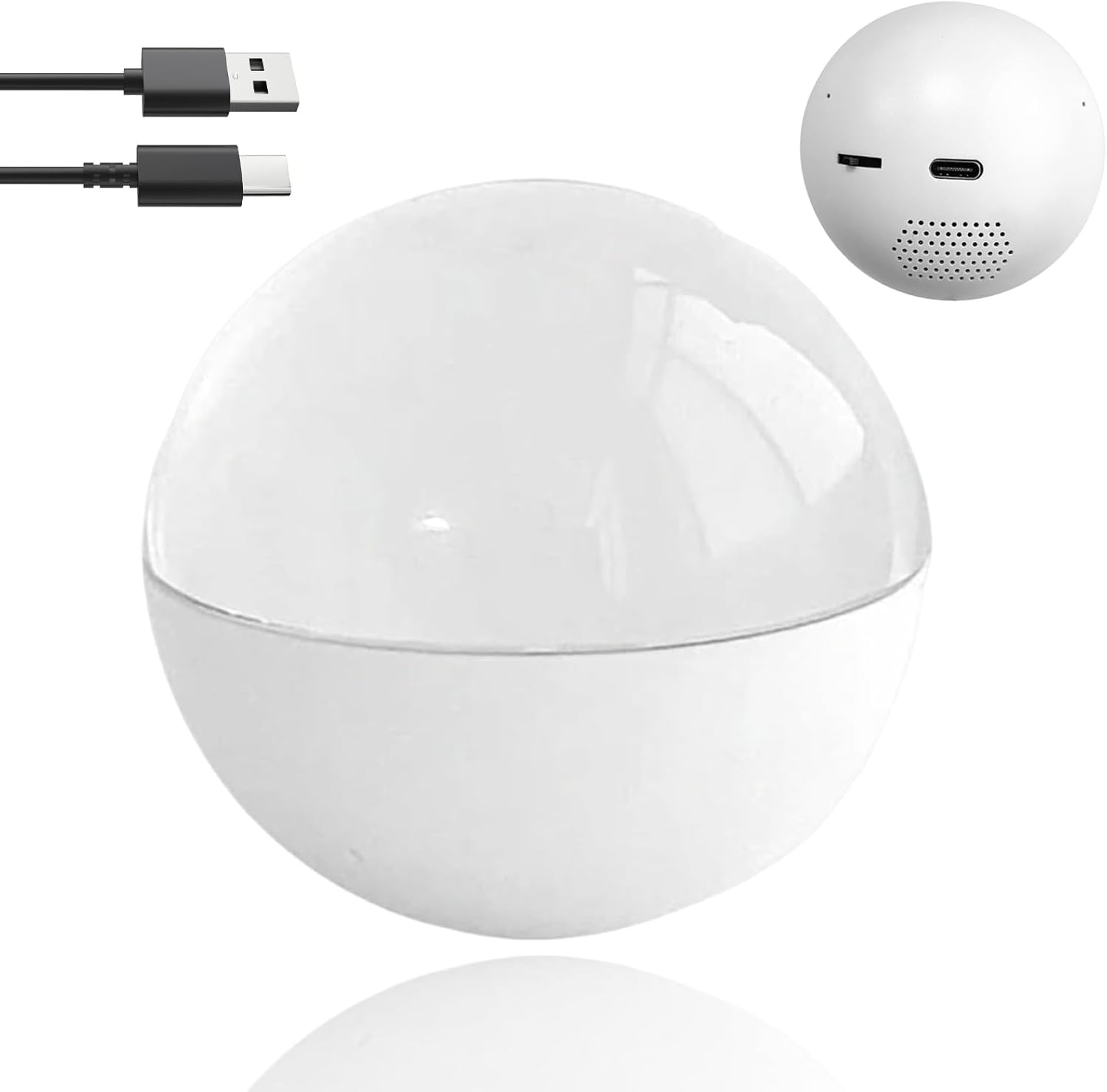 Amazon｜Morpheorb 3Dクリスタルボール、2.7インチのデジタル