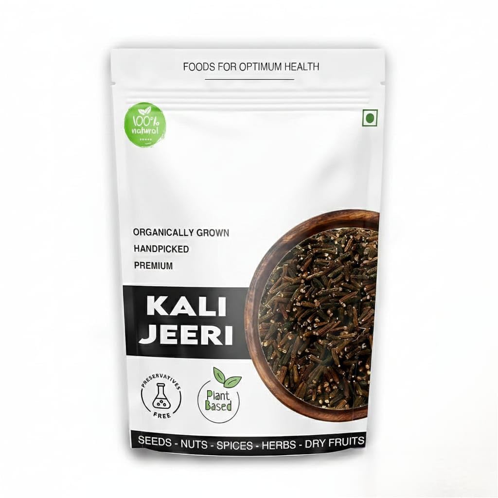 Kali Jeeri - 150 Gm - Kaali jiri | Kadwa Jeera | Kali Jiri – Natural Black Cumin Seed