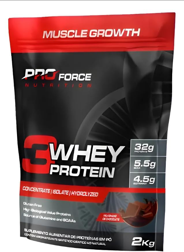 3Whey Protein - 2 KG - Pro Force Nutrition (Leitinho)