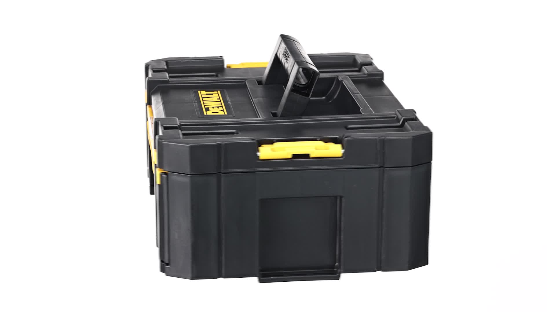 DEWALT DWST1-70705 T-Stak III Tool Storage Box with Drawer, Yellow