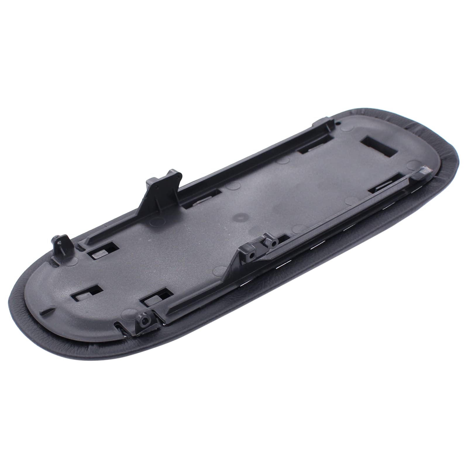 Doo Engy Housse d'accoudoir central pour console centrale - Couvercle - Fermeture en cuir - Noir - Pour Mini R50 R53 R56 Cabriolet R52 2002-2008