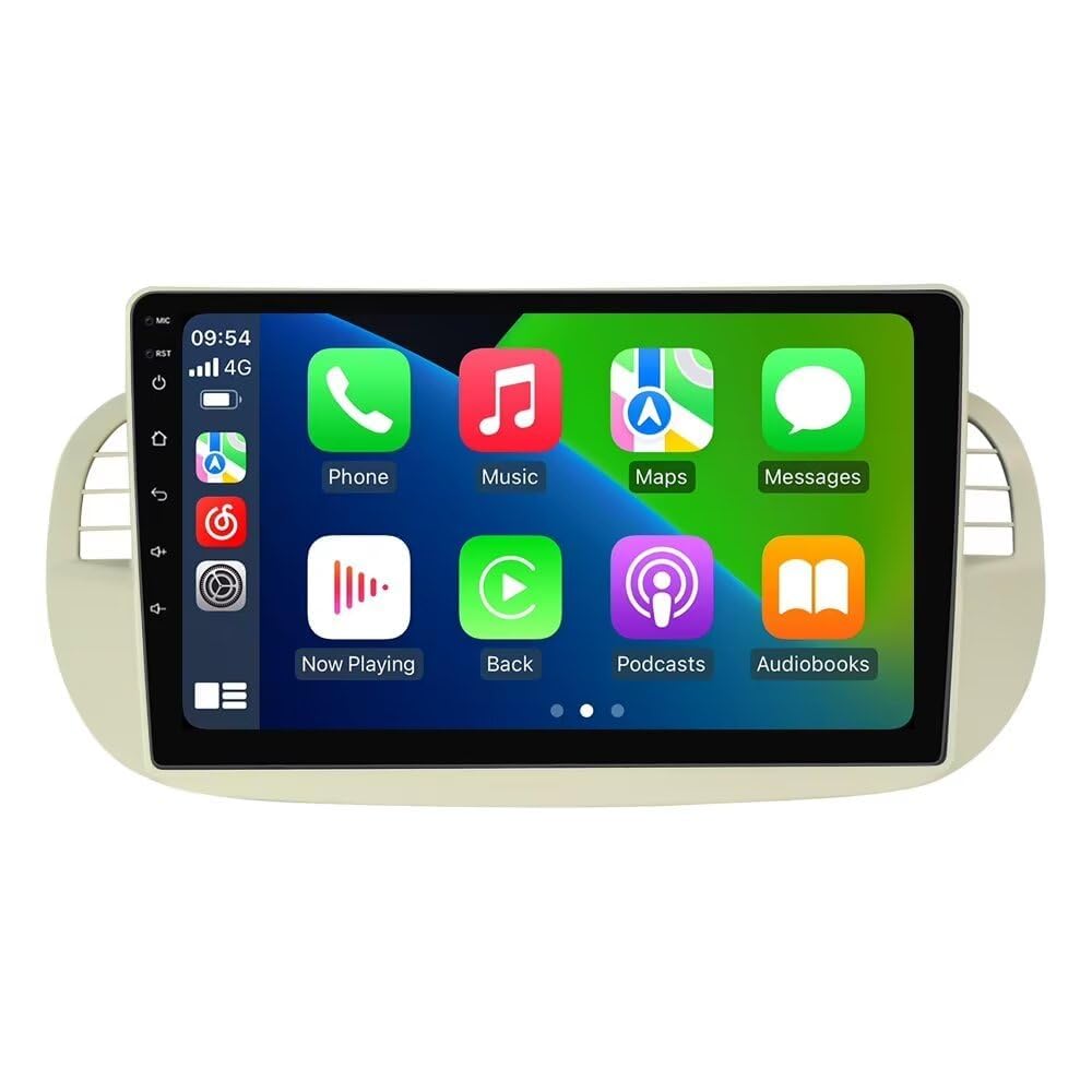 Upgraded Android Car Radio for Fiat 500 500C 2007-2015 Stereo,8 Core 4+64G