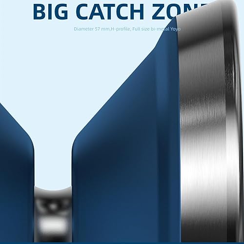 Miniatura 7 de Yozean Destructor Yo Yo de alta velocidad 7075 Aleación de aluminio insensible 304 Acero inoxidable profesional Yoyo 1A, 2A, 3A Juguetes de