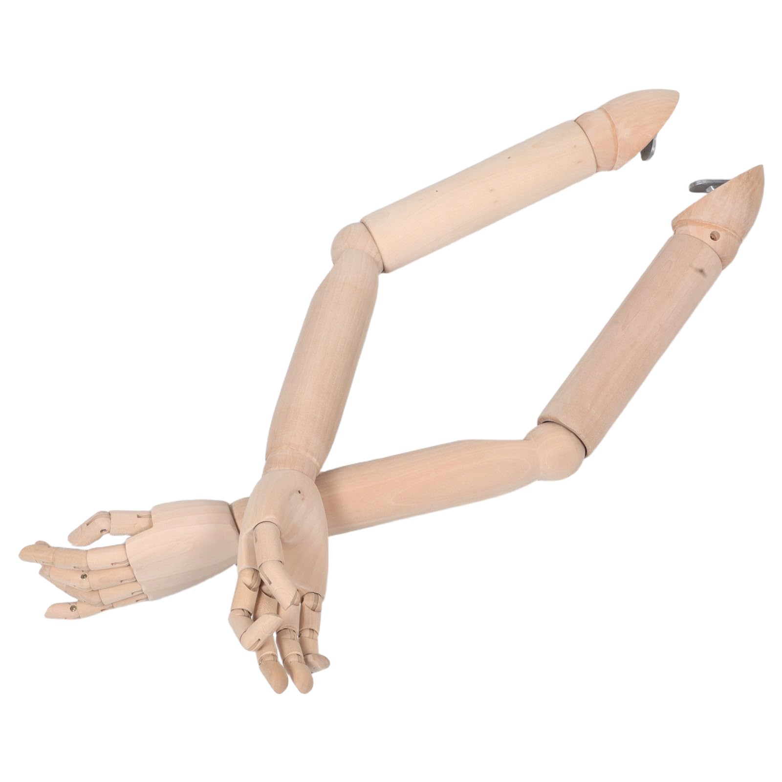 Brazo de maniquí de madera realista y articulado OSALADI para herramientas de estudio