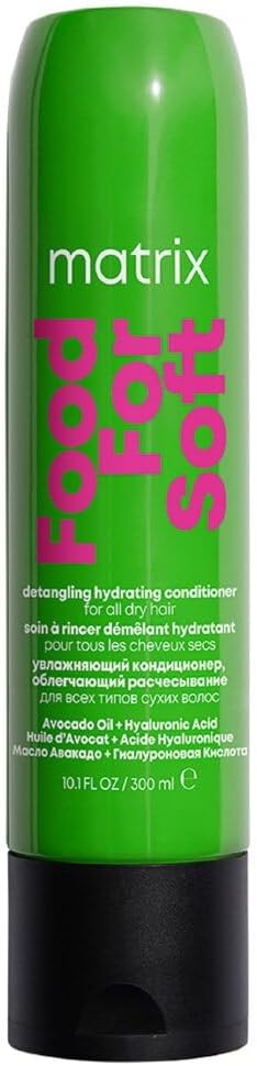 Food for Soft Detangling Hydrating Conditioner for Dry Hair, with Avocado Oil and Hyaluronic Acid, 300 ml