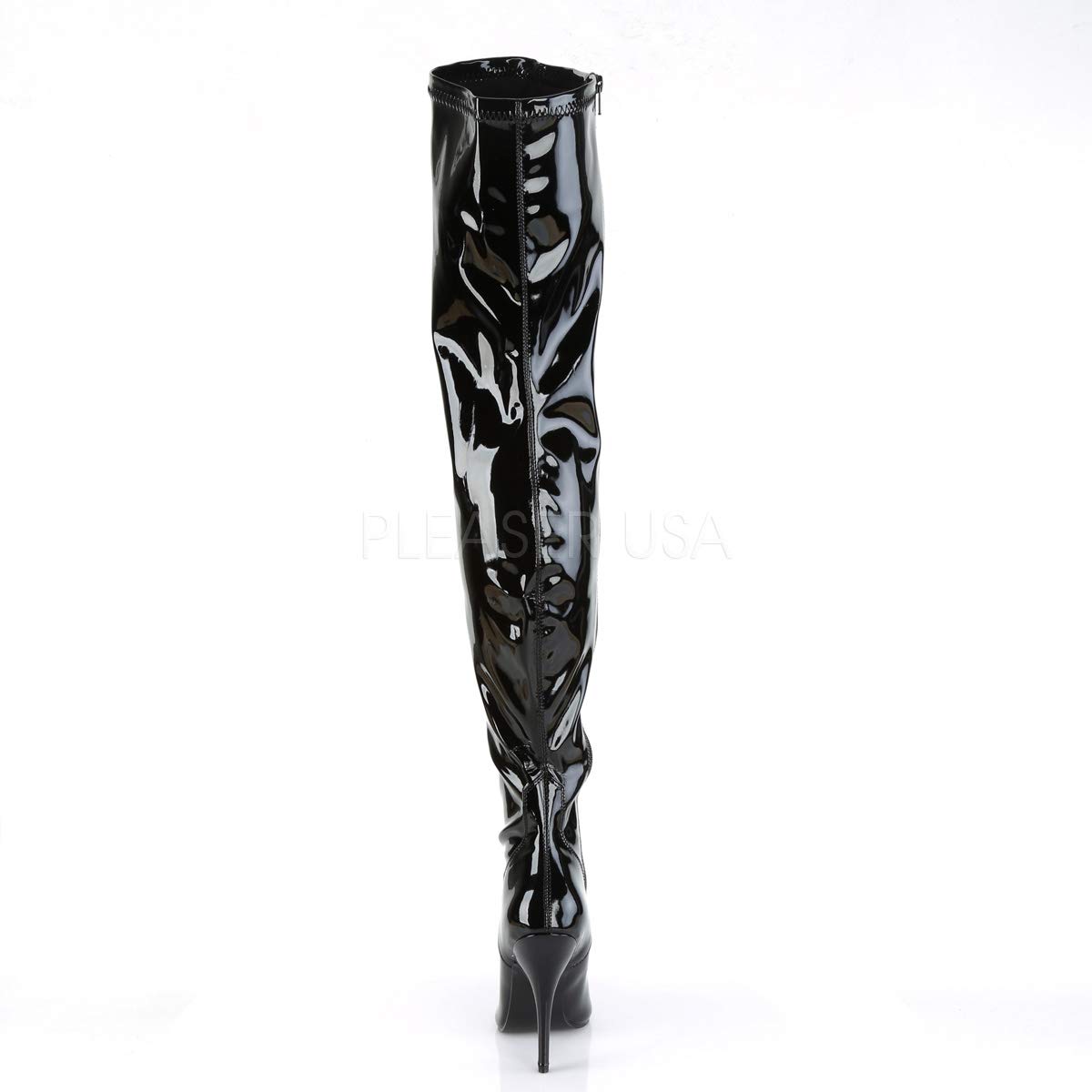 Damen Overkneestiefel Seduce-3000 Schwarz EU 40