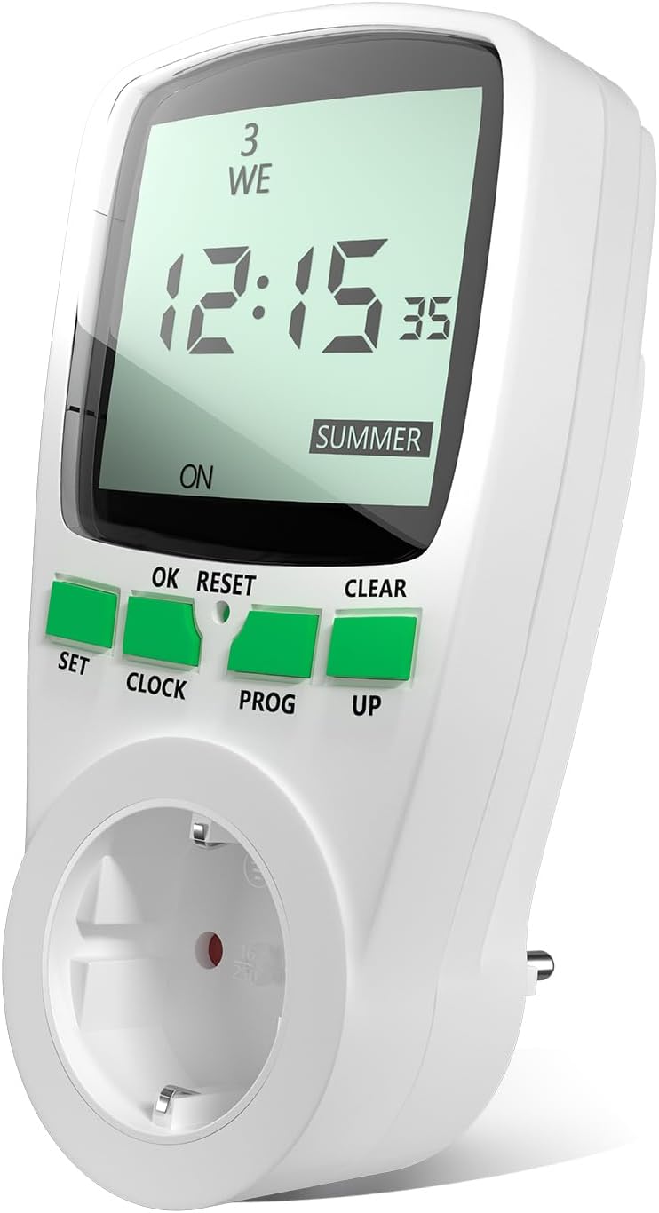 smartwares TM116B programmateur d'enchufe extérieur IP44