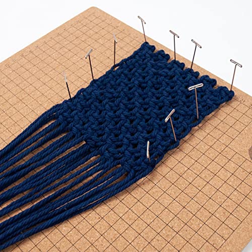 Tablero de proyecto de macramé acolchado para tejer manualidades 8