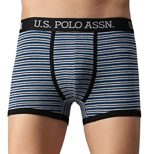 Image of U.S. POLO ASSN. Men Horizontal Stripe Cotton I004 Trunks - Pack of 1