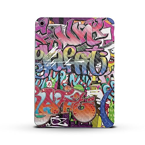 Image of MightySkins Carbon Fiber Skin Compatible with Apple iPad 10.9 inch 10th Gen (2022) Full Wrap Kit - Funky Graffiti | Protective, Durable Textured Carbon Fiber Finish | Easy to Apply | Made in The USA