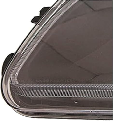 Miniatura 5 de Para Kenworth T680 2013 14 15 16 17 2018 montaje de faros delanteros lado del conductor  HID  Bisel negro  Reemplazo para P54-6102-10000