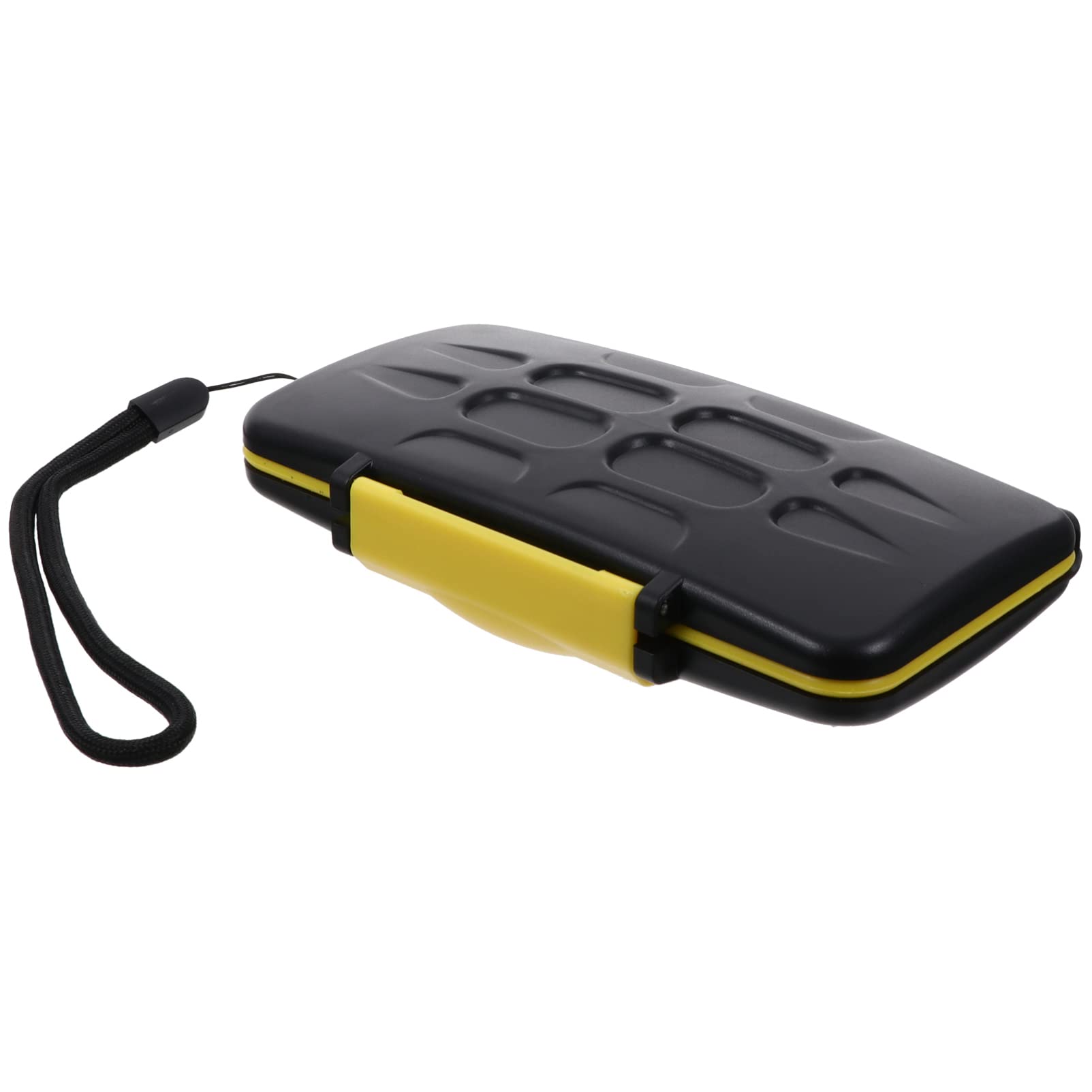 BELLIFFY 1pc Memory Card Storage Case Slots Organizer for Cameras and Phones Lightweight and Drop Resistant Carrying Box for