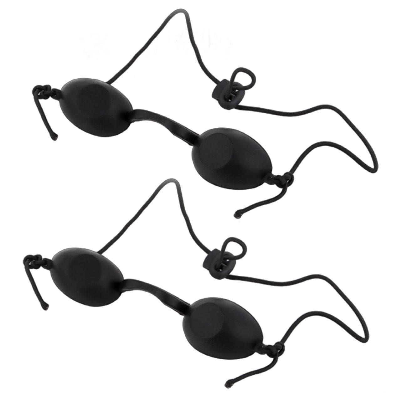 xihongshi 2 Pcs Sunbed Goggles,Safety Goggles Eye Protection Glasses