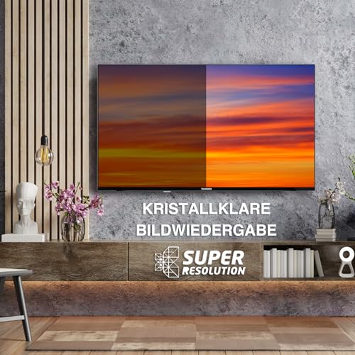 Telefunken Android TV 43 Zoll Fernseher (Full HD Smart TV, HDR, Triple-Tuner, Bluetooth) XF43AN750M – Bild 6