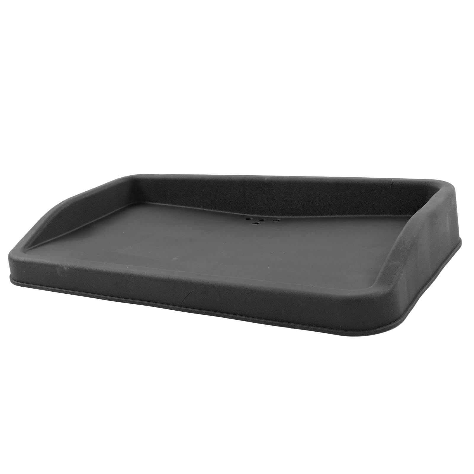 VGEBY Contenedor de Pelotas de Golf de Silicona Caja de Almacenamiento de Pelotas de Golf Organizadores de Bandeja Suministros de Golf(Negro)