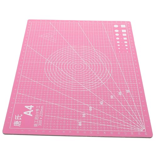 Angoily A4 Cutting Pad Pvc Craft Cutting Mat Measurements Double Sided Colored Mat