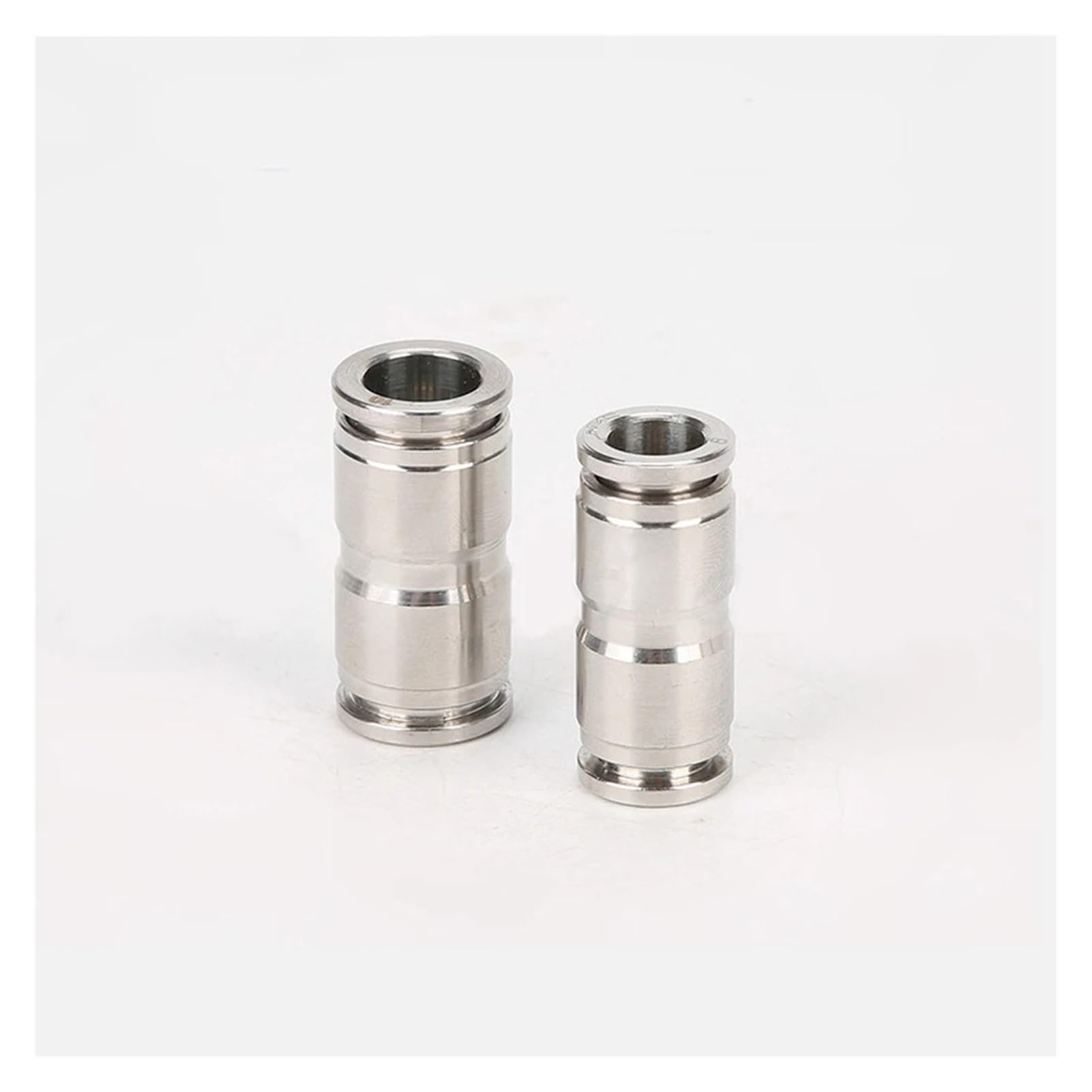 Stainless Steel Push In Fittings Air Tube Connector