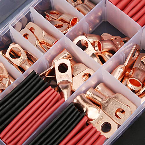 Conector de terminal de crimpagem, conector de crimpagem de cabo conveniente Latão para máquinas par