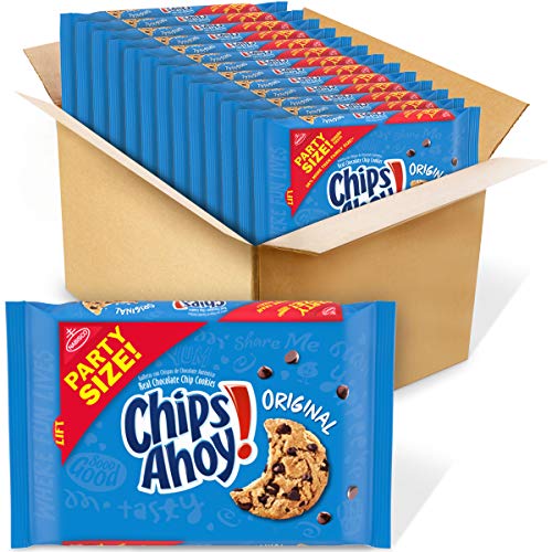 CHIPS AHOY! Original Chocolate Chip Cookies, Party Size, 12 - 25.3 oz Packs